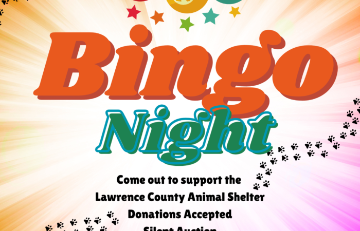 Bingo Night - Lawrence County Animal Shelter Illinois